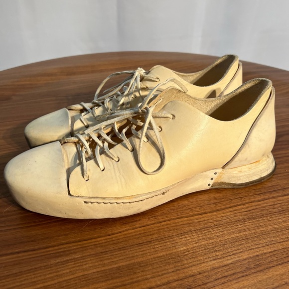 Mens hand made Nihomano leather shoes size 45 / us12 - Picture 2 of 6